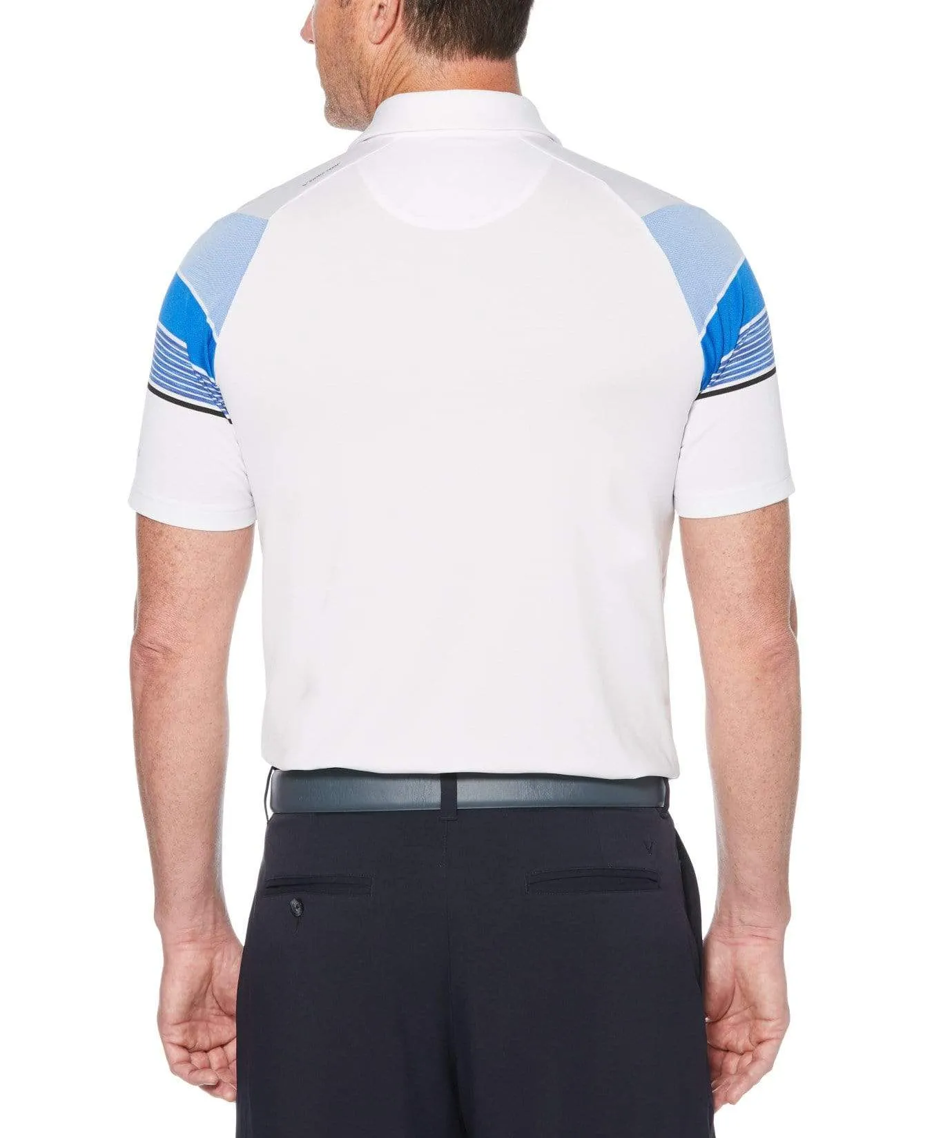 Mens Swing Tech™ Color Block Polo