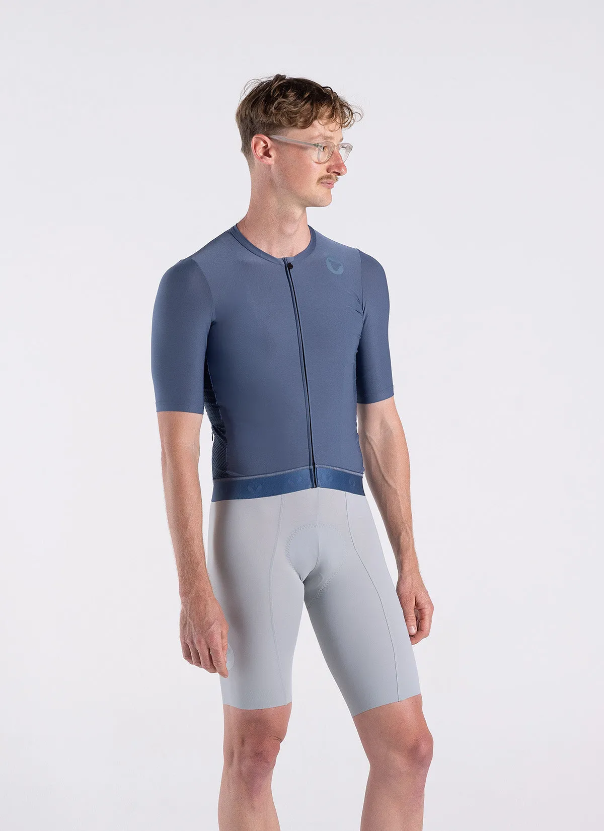 Men's Team SS Jersey - Matte Grey