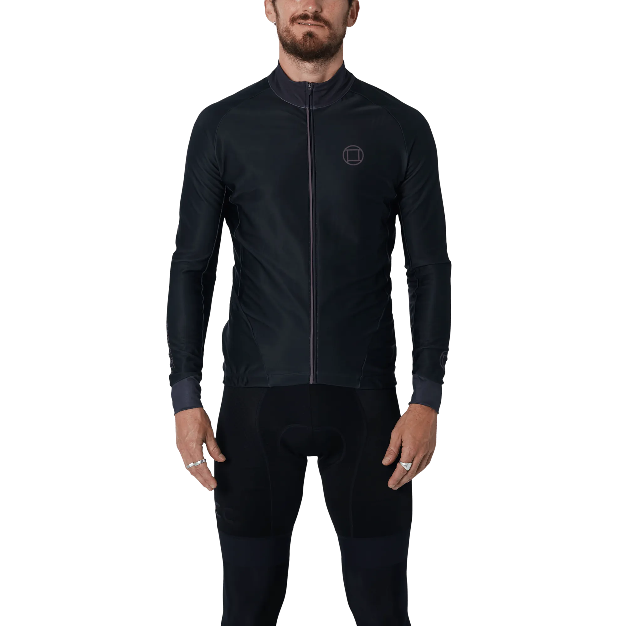 Men's Thermal Long Sleeve Vest | LOMBARD Stealth