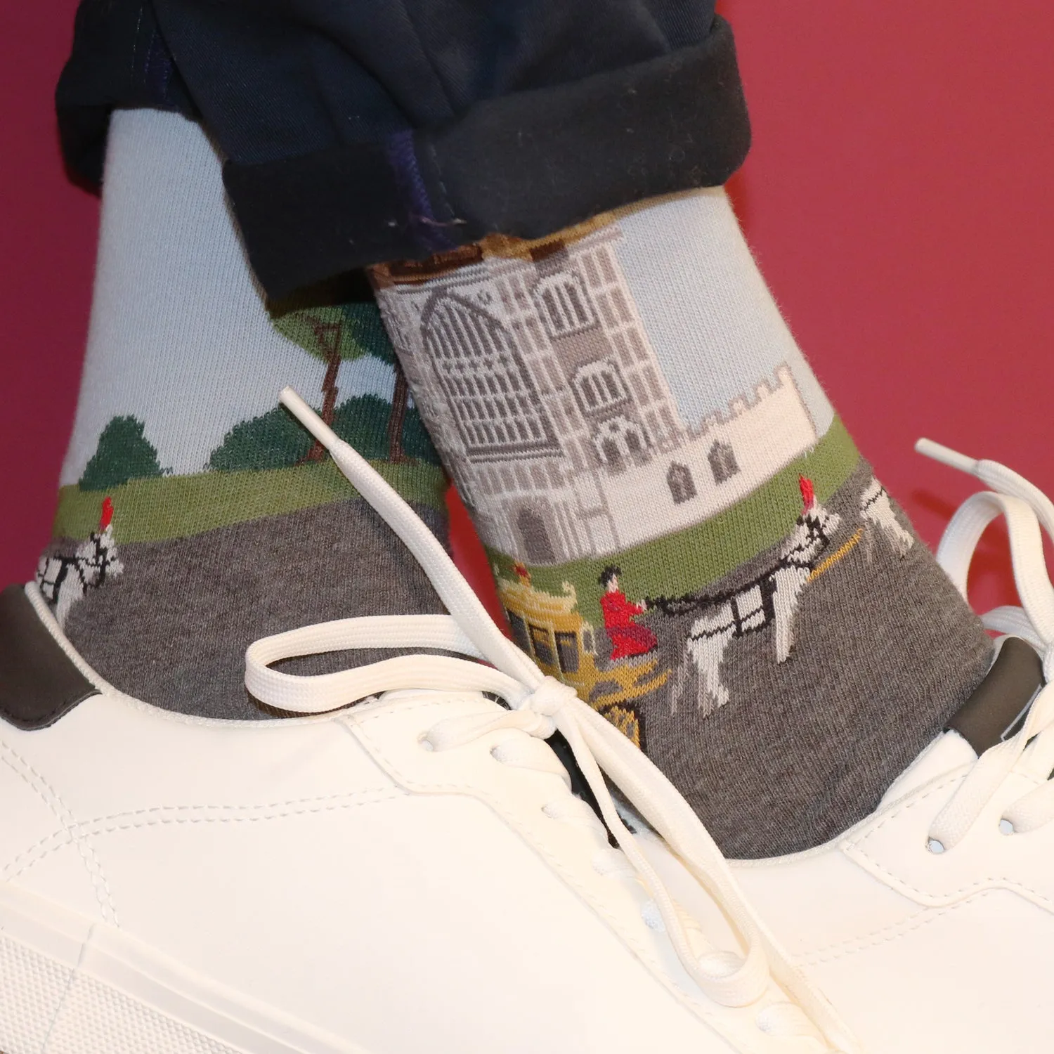 Men's Westminster Abbey Cotton Socks