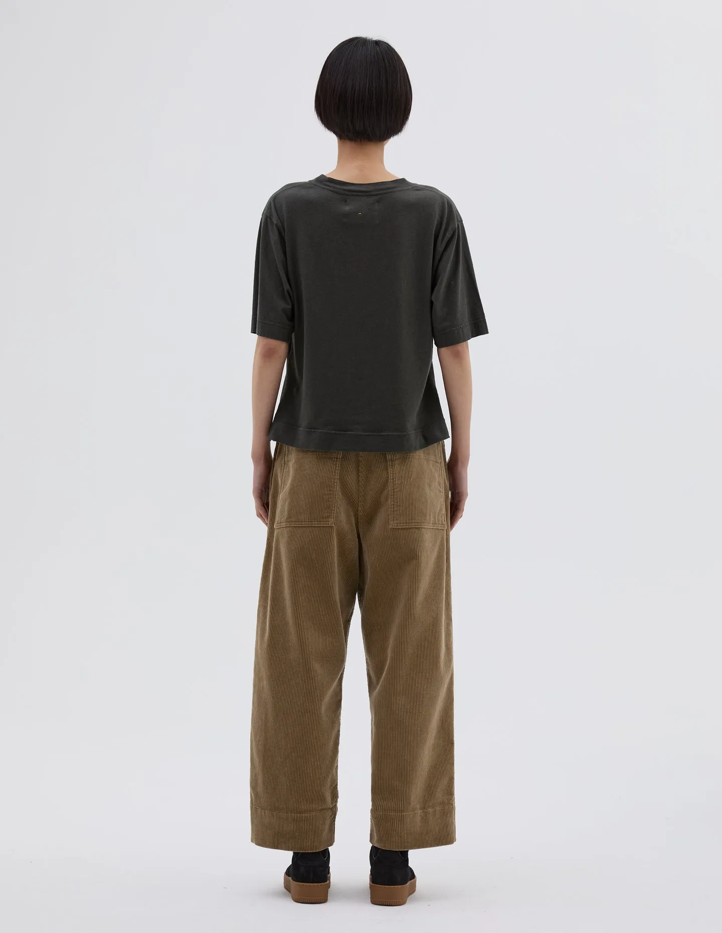 MHL W' Simple T-Shirt Cotton Linen Jersey Assam