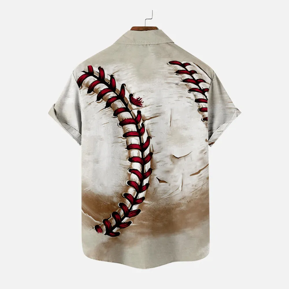 MLB All-Star Baseball Men's Casual Short Sleeve Shirt 2411013221
