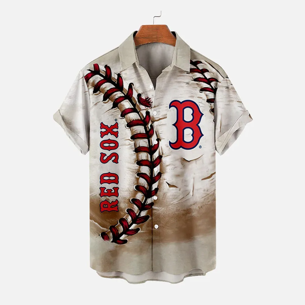 MLB All-Star Baseball Men's Casual Short Sleeve Shirt 2411013221