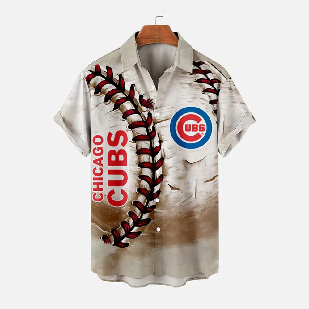 MLB All-Star Baseball Men's Casual Short Sleeve Shirt 2411013221