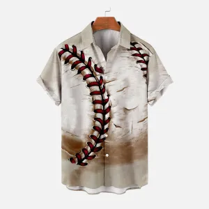 MLB All-Star Baseball Men's Casual Short Sleeve Shirt 2411013221