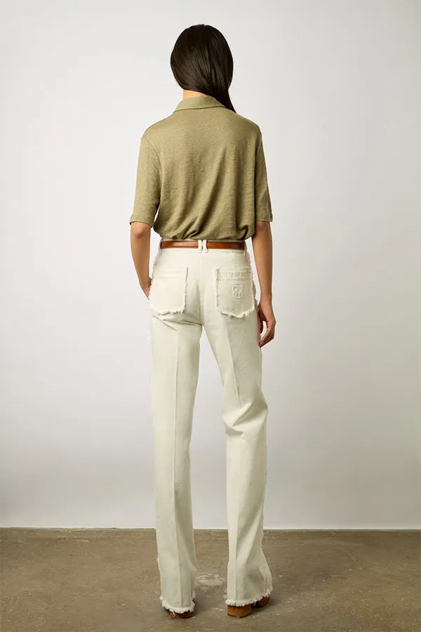 MYLENE LINEN BLOUSE