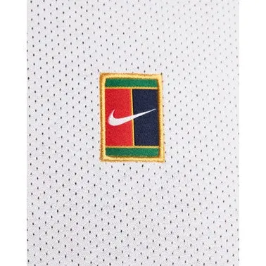 Nike White & Black Men's Heritage Polo