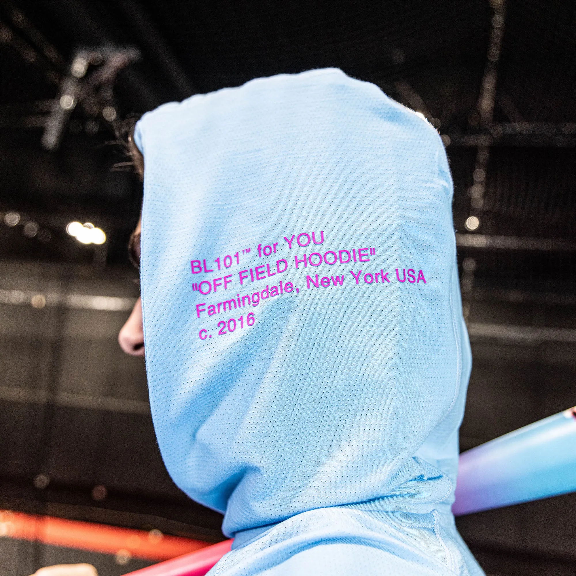 Off-Field Hoodie V2 - Cotton Candy Blue