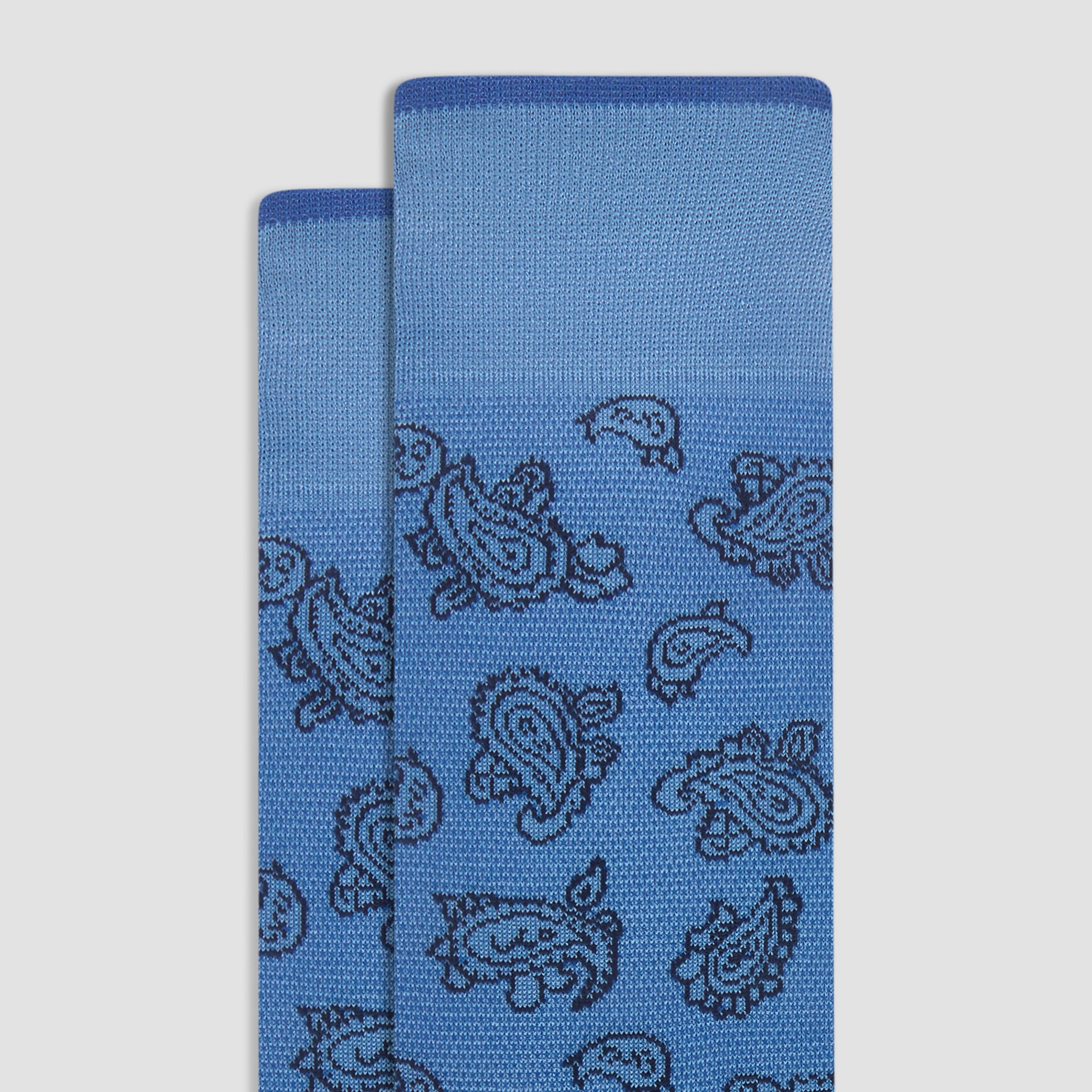 Paisley Mid-Calf Socks