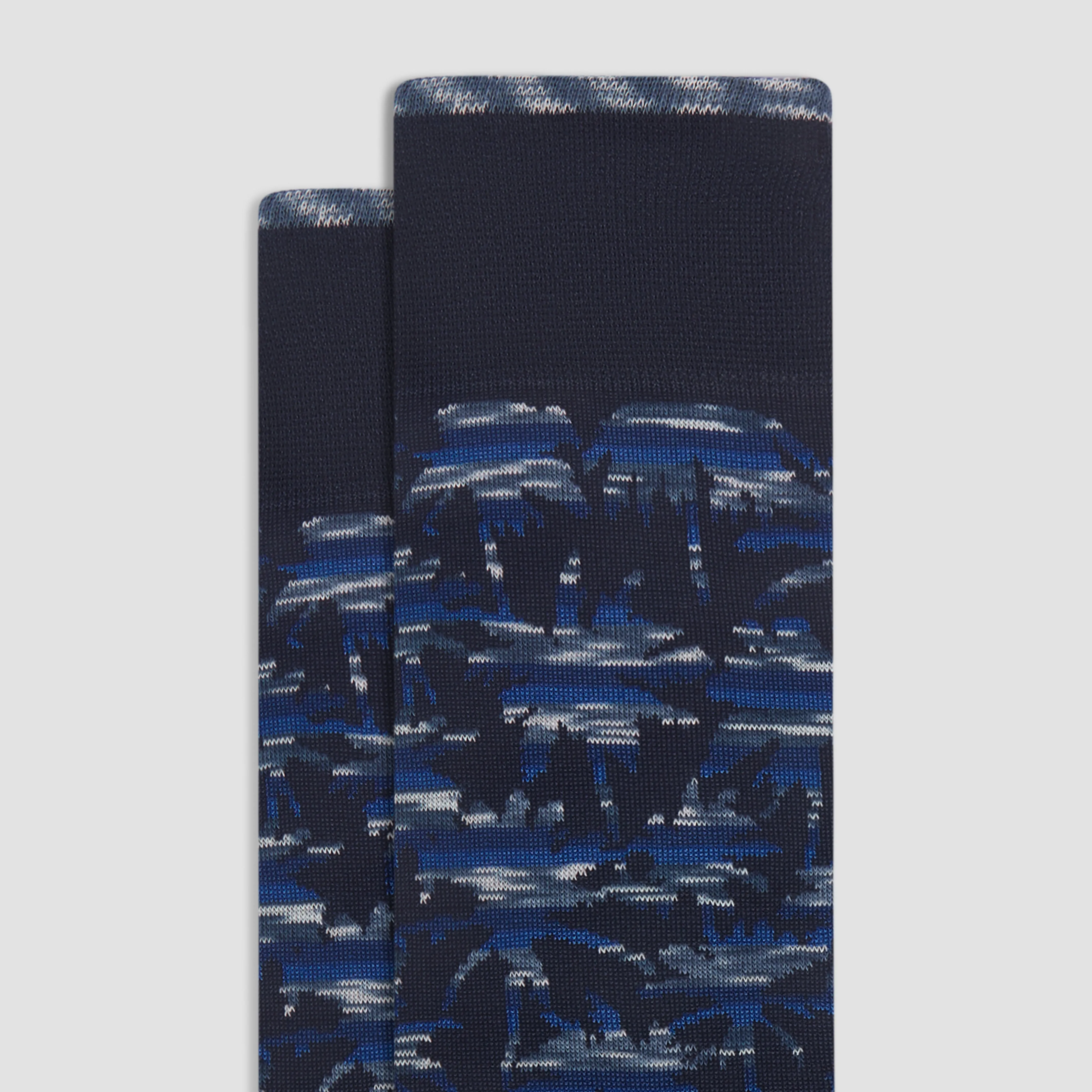 Palm Tree Mid-Calf Socks