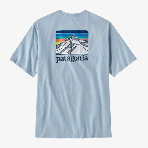 Patagonia Men's Line Logo Ridge Pocket Responsibili-Tee