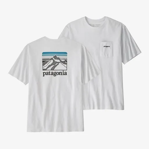 Patagonia Men's Line Logo Ridge Pocket Responsibili-Tee
