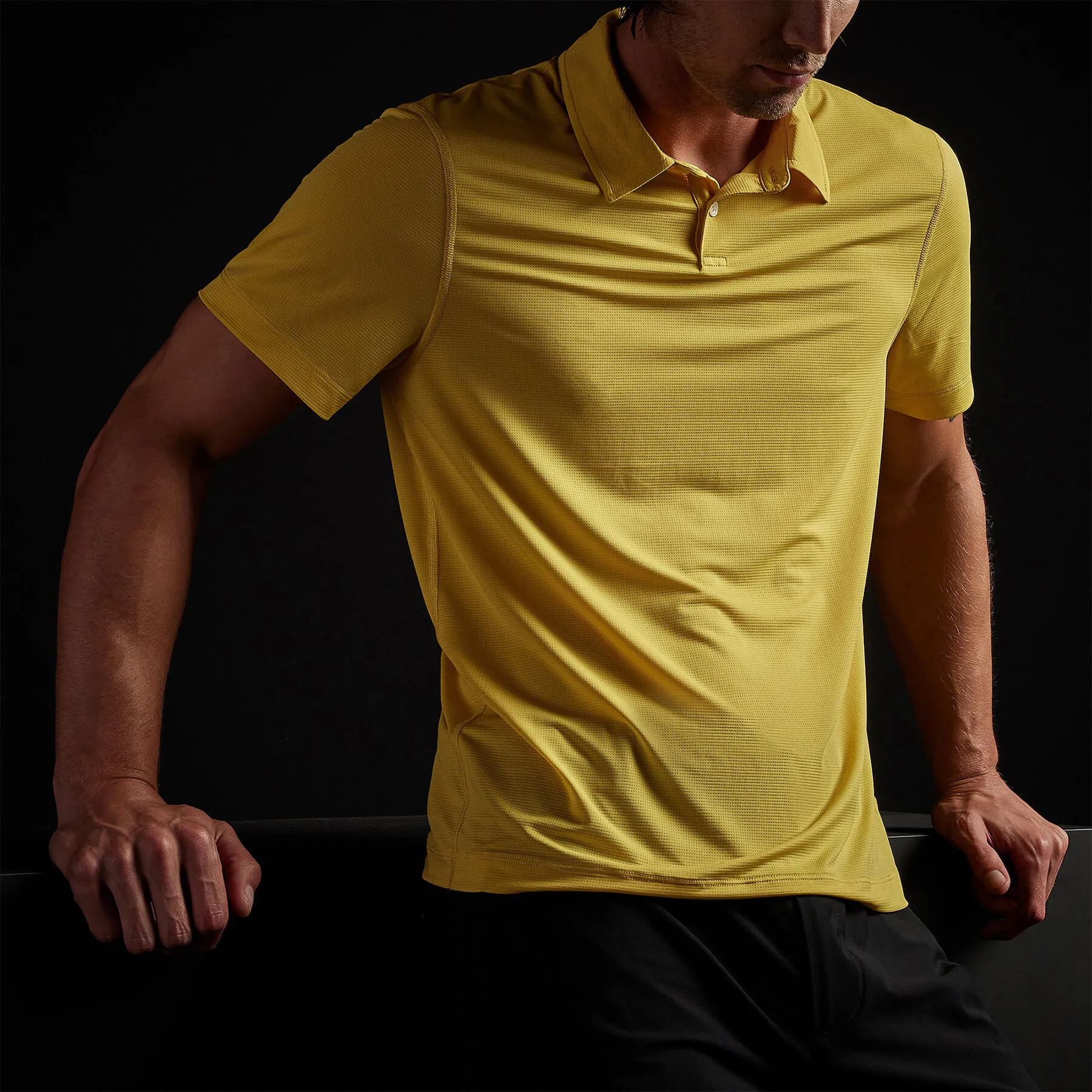 Performance Knit Polo - Zest