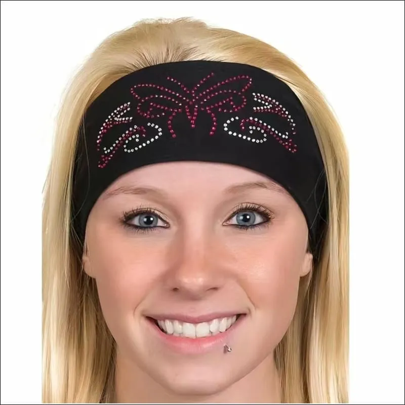 PINK BUTTERFLY HEADBAND