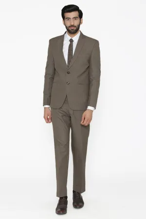 Poly Cotton Grey Suit