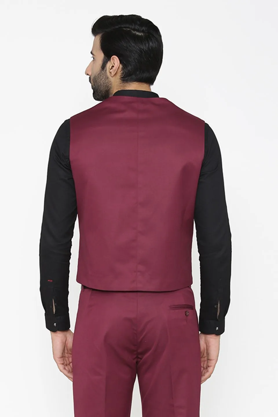 Polyester Cotton Purple Jacket