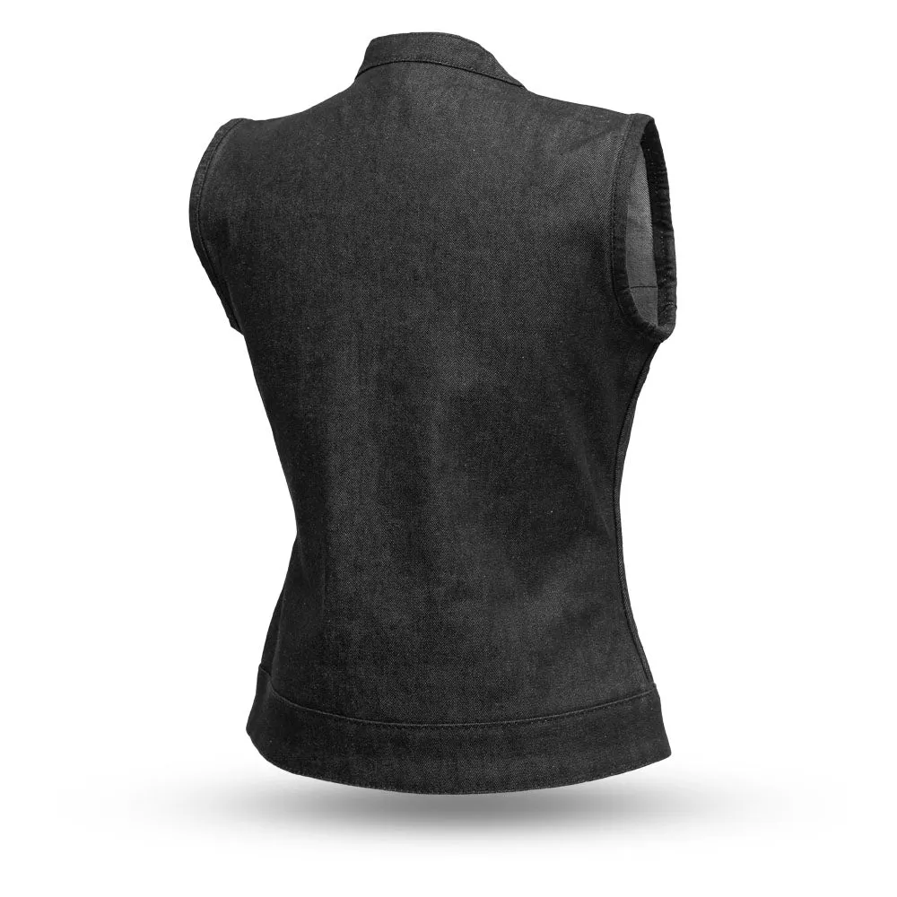 QUICK WOMEN Motorcycle Denim Vest