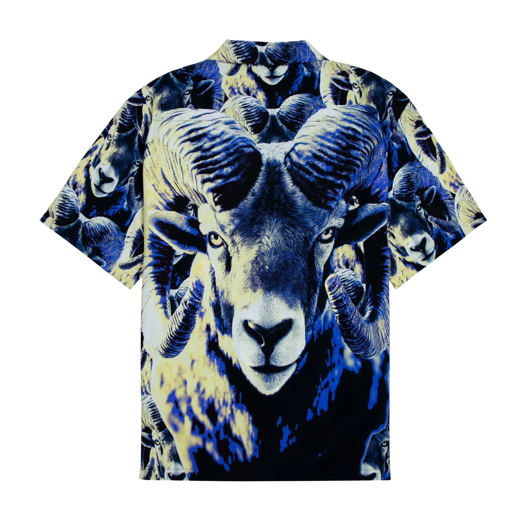 RAMS RAYON BUTTON UP by GOLF WANG