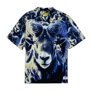 RAMS RAYON BUTTON UP by GOLF WANG