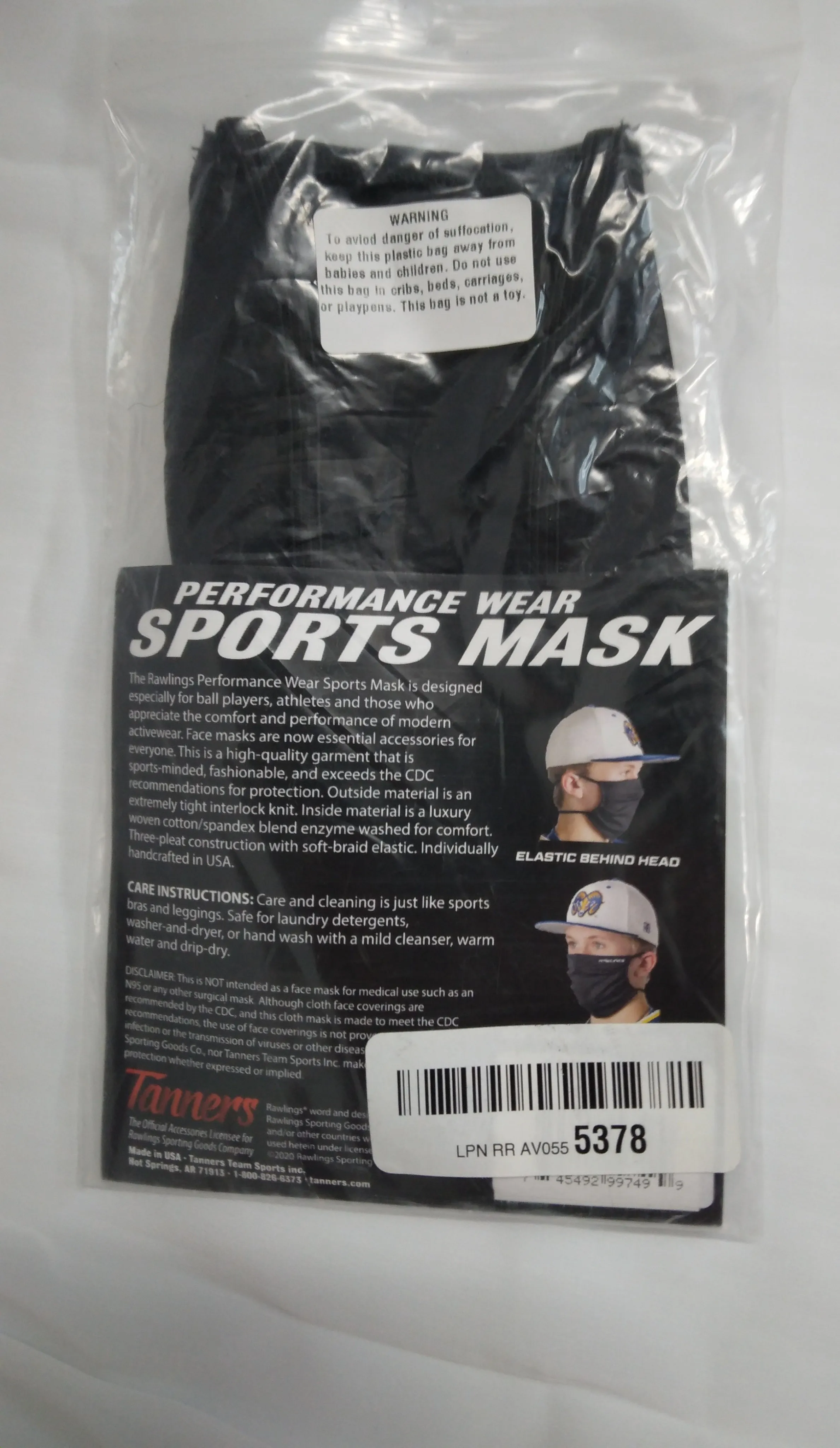 Rawlings Performance Wear Sports Mask
