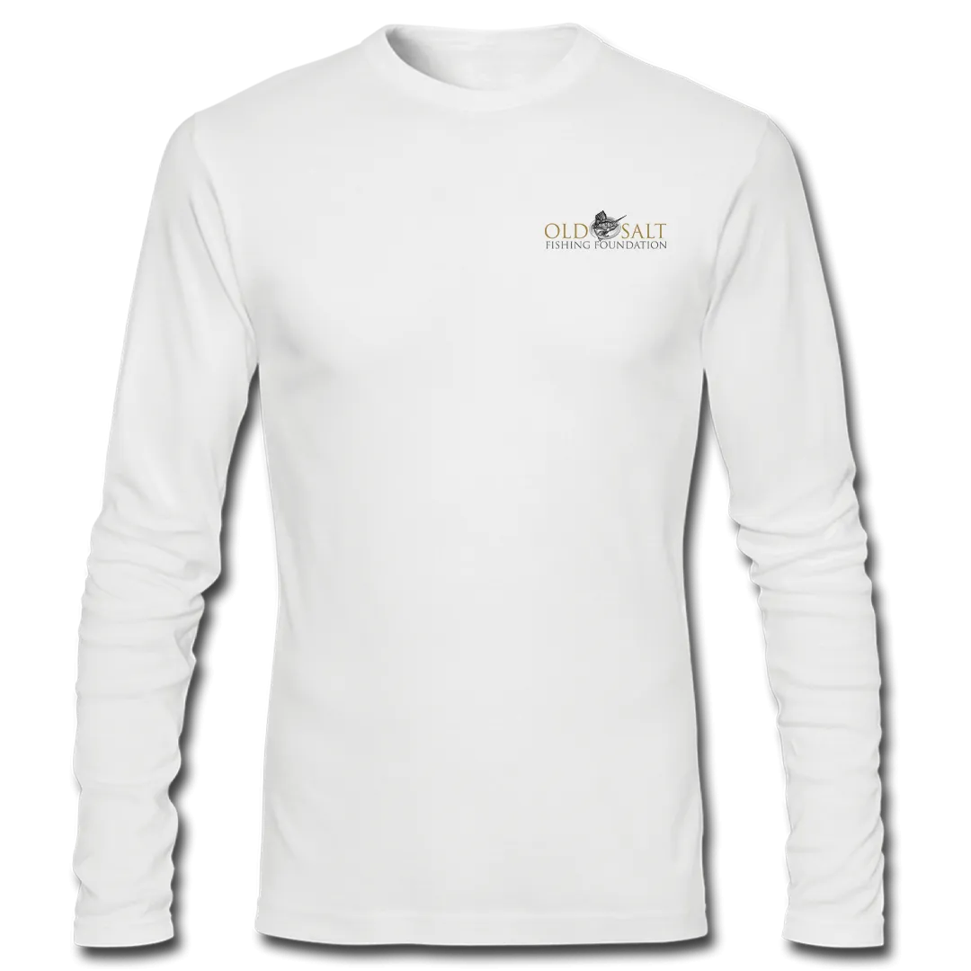 Red Skull - Long Sleeve Performance Fishing T-shirt