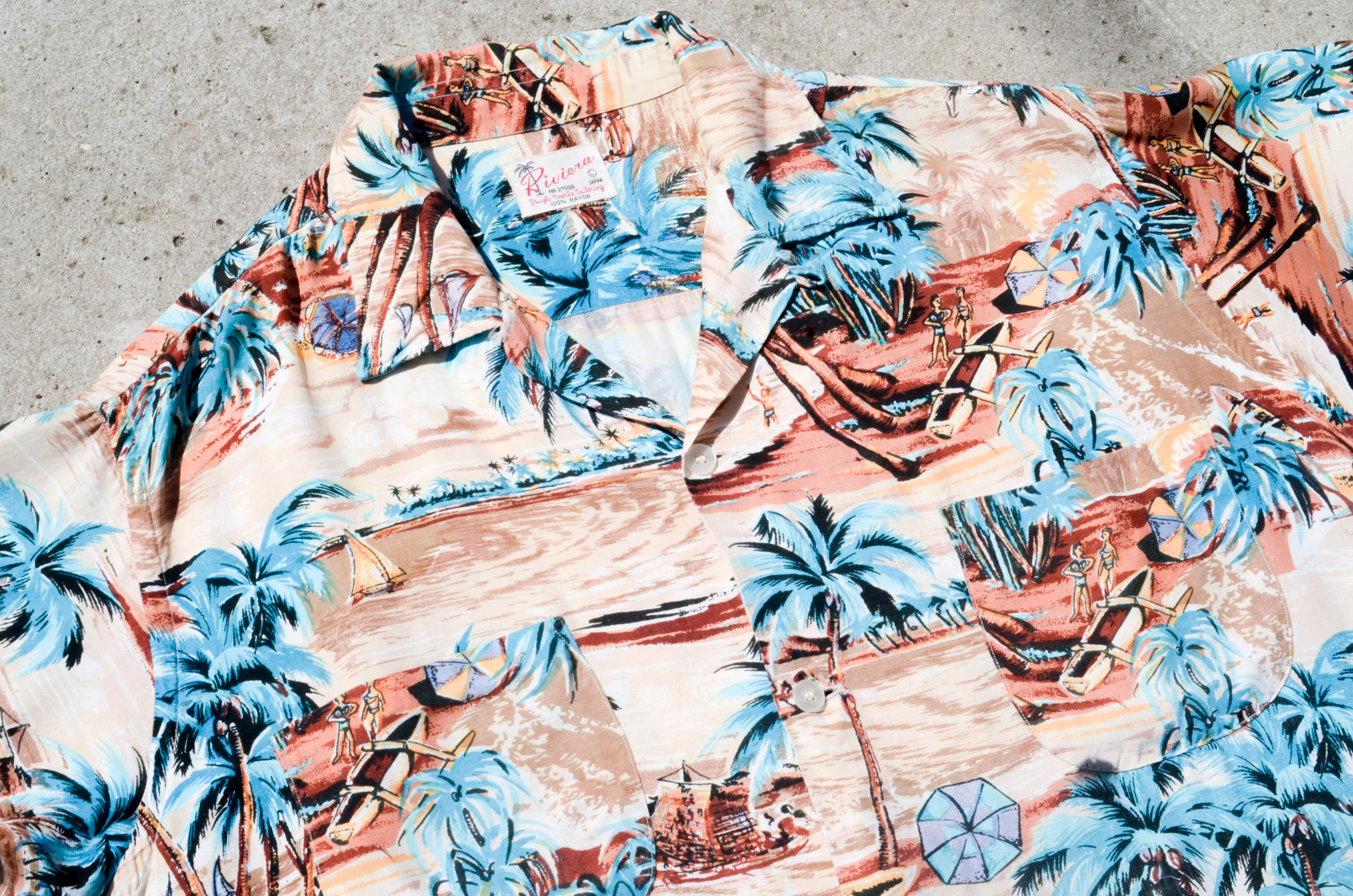 Riviera - Rayon Hawaiian Shirts