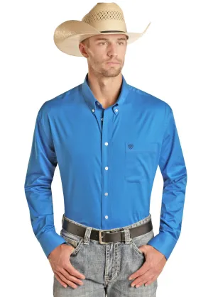 ROCK & ROLL DENIM MENS TEK WESTERN LONG SLEEVE
