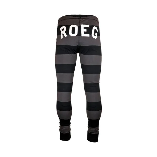 ROEG LONG JOHN STRIPED PANT BLACK/GREY