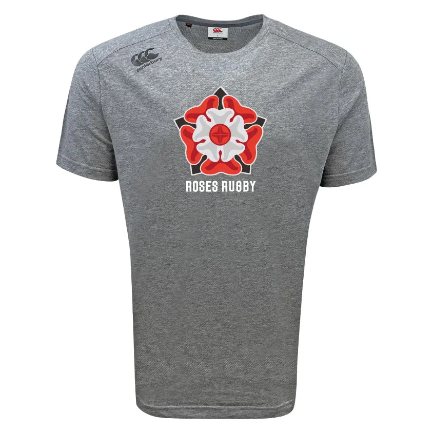 Roses Rugby Tempo Vapodri T-Shirt by Canterbury
