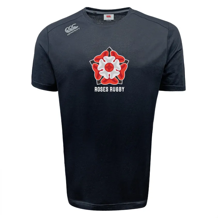 Roses Rugby Tempo Vapodri T-Shirt by Canterbury