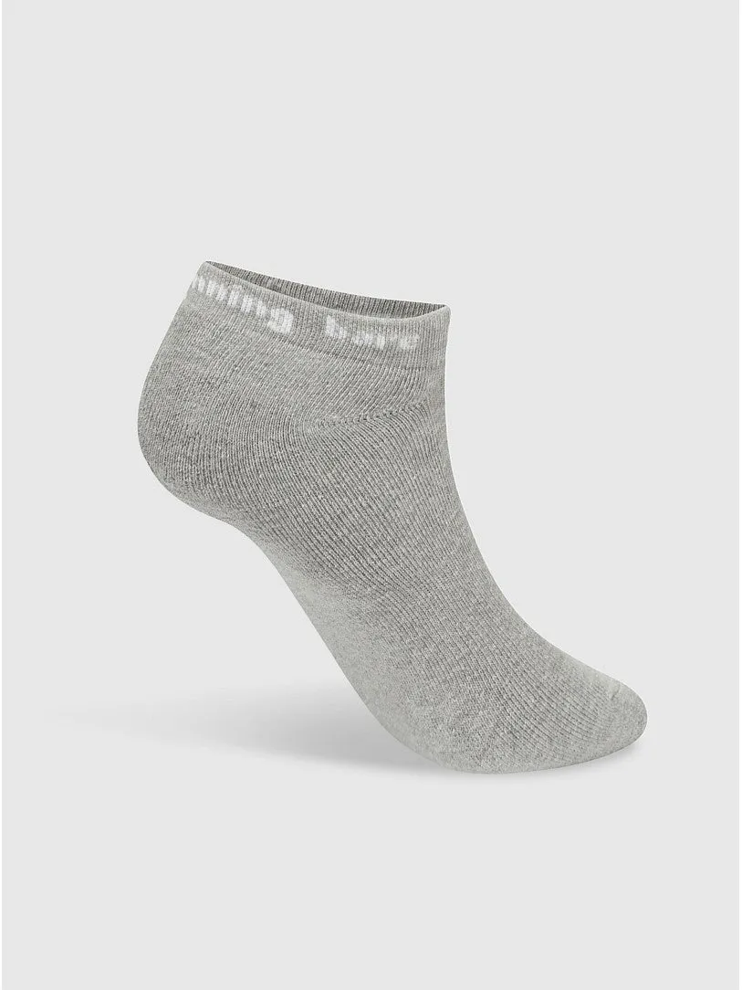 Running Bare Cotton Soft Sports Sock - Silver Marle