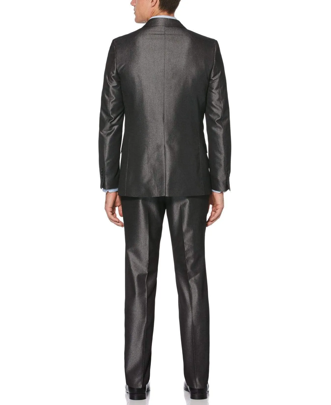 Slim Fit Iridescent Twill Suit Jacket