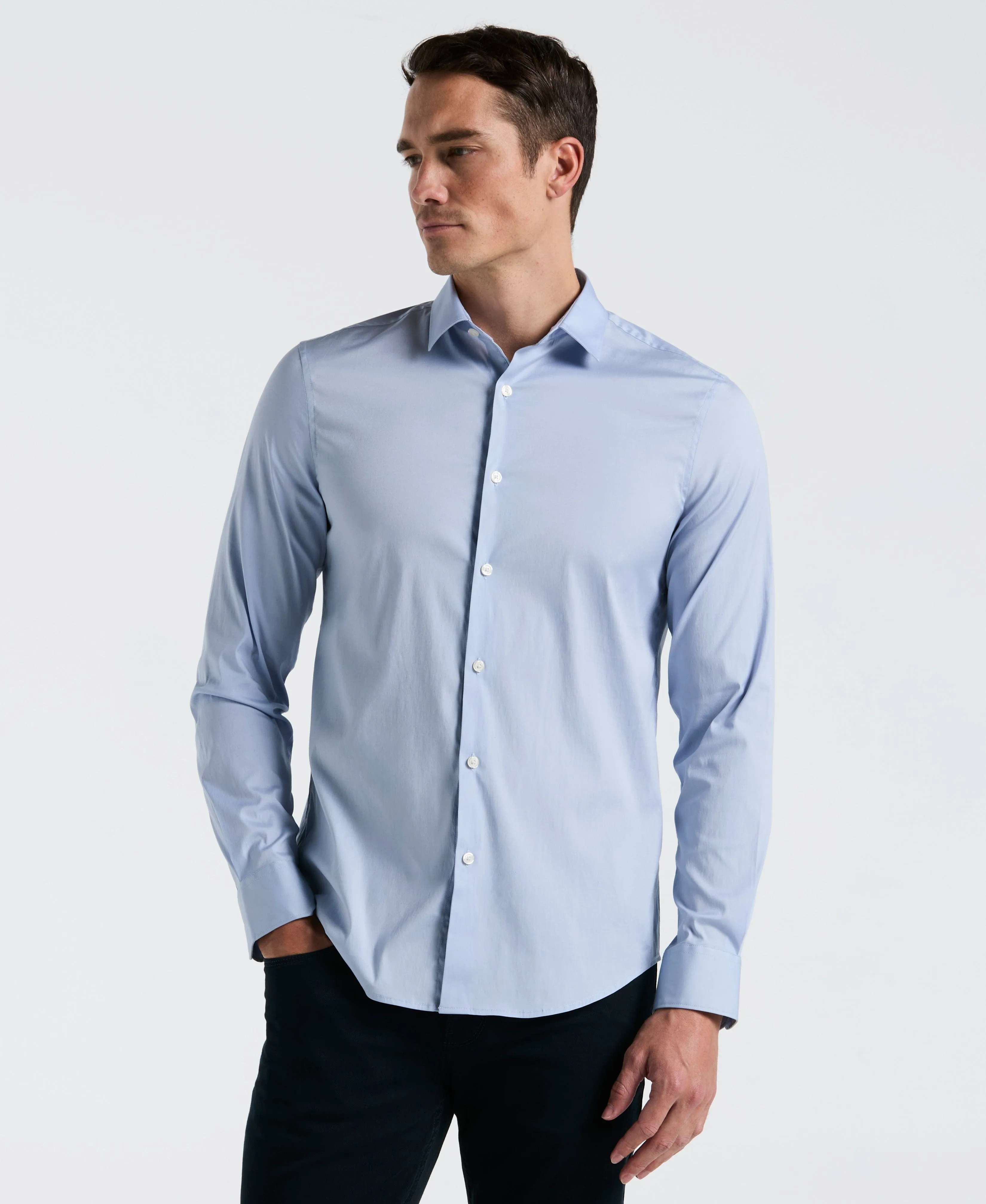 Slim Fit Smart Dress Shirt