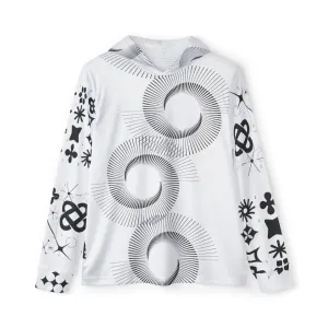Sports Warmup Hoodie for Men - Personalized Outdoors Adventure UPF 50  Sun Protection Hoodie