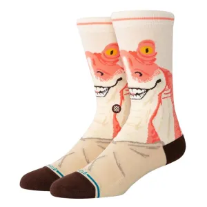 Stance Jar Jar Socks - Vintage White
