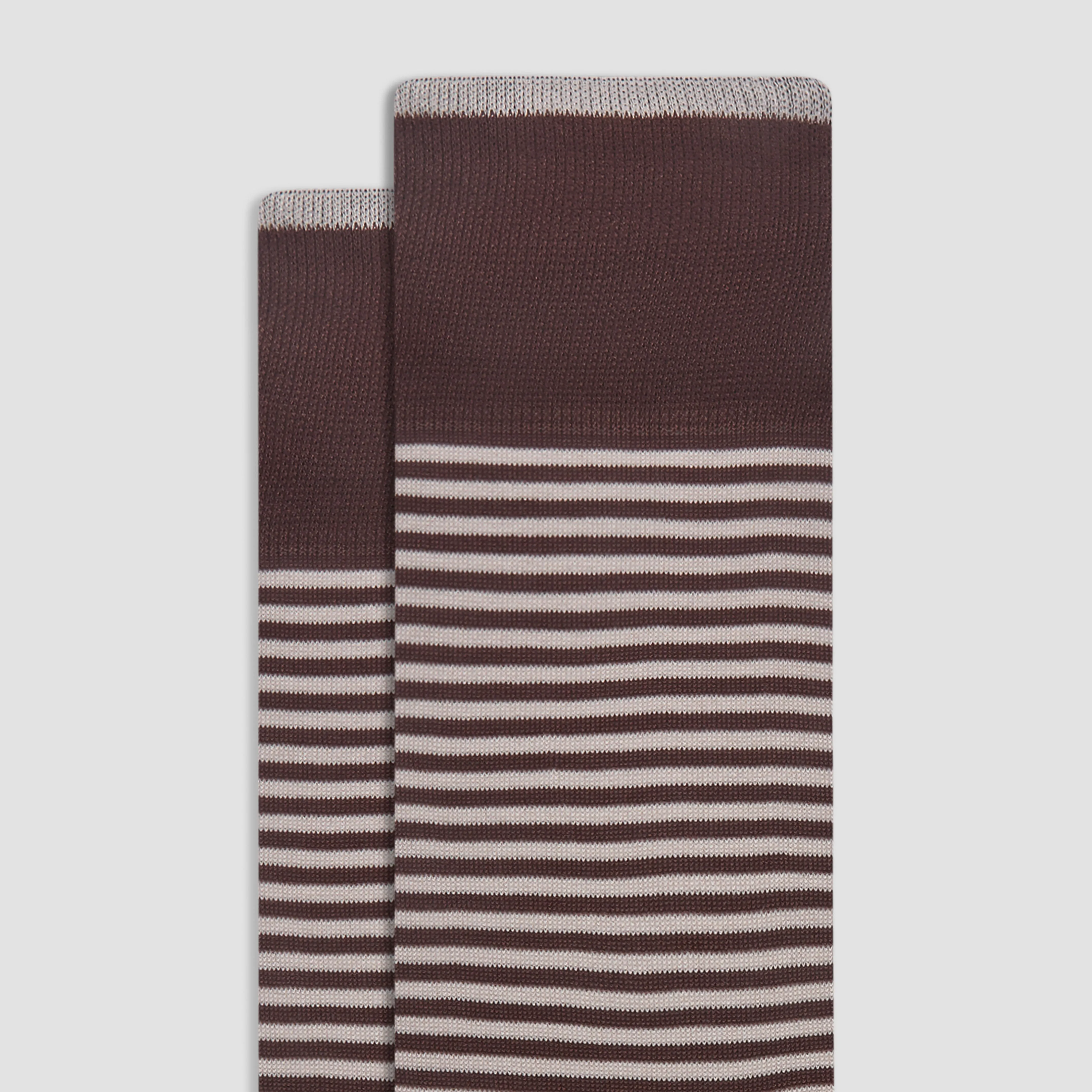Striped Mid-Calf Socks