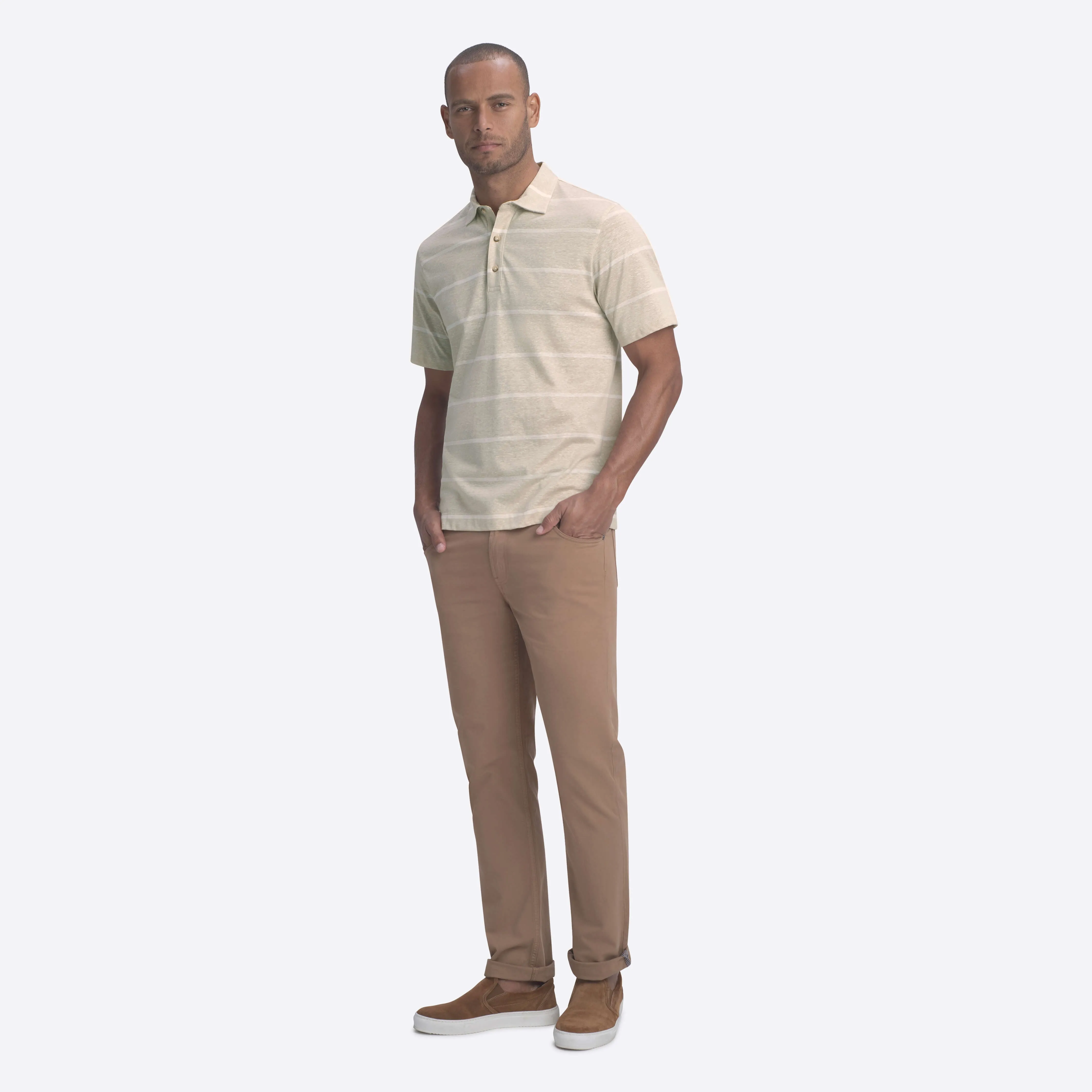 Striped Polo