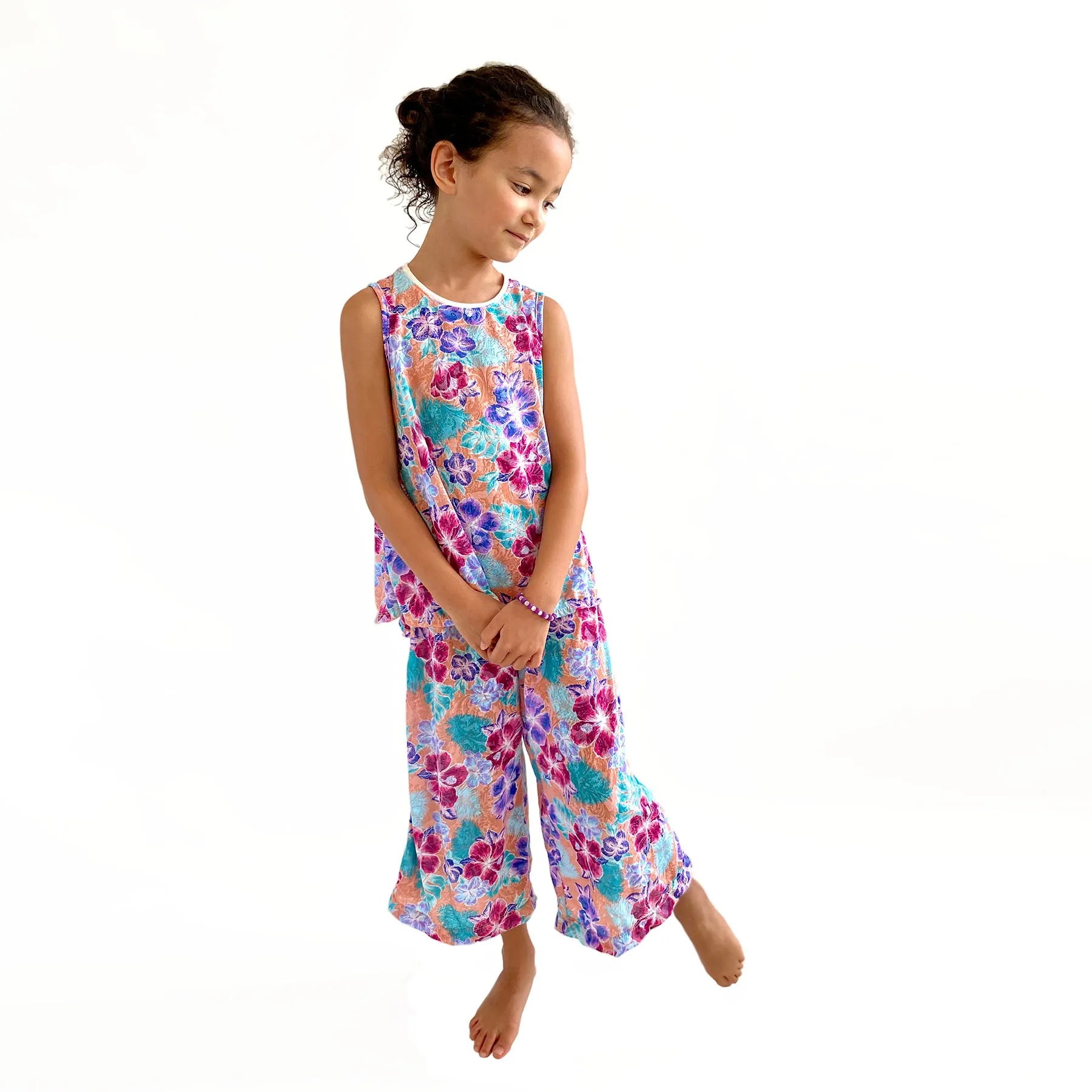 Swing Tank   Yoga Pants in Maui Floral