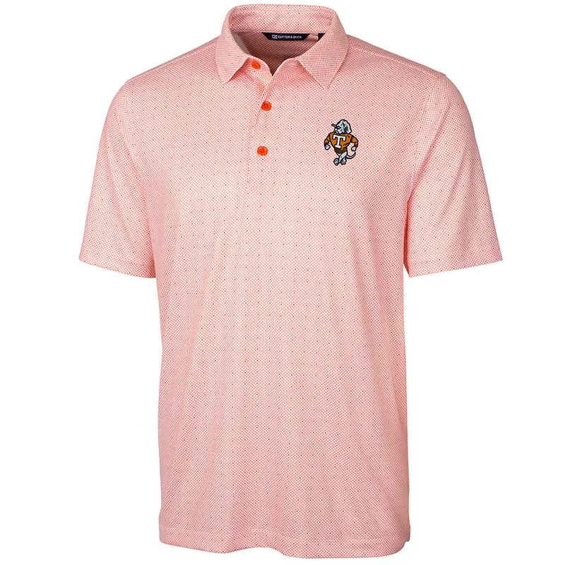 Tennessee Double Dot Printed Stretch Polo