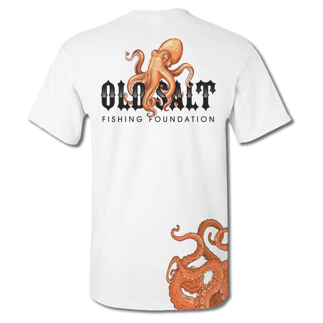 Tentacles - Short Sleeve Cotton Blend Fishing T-shirt