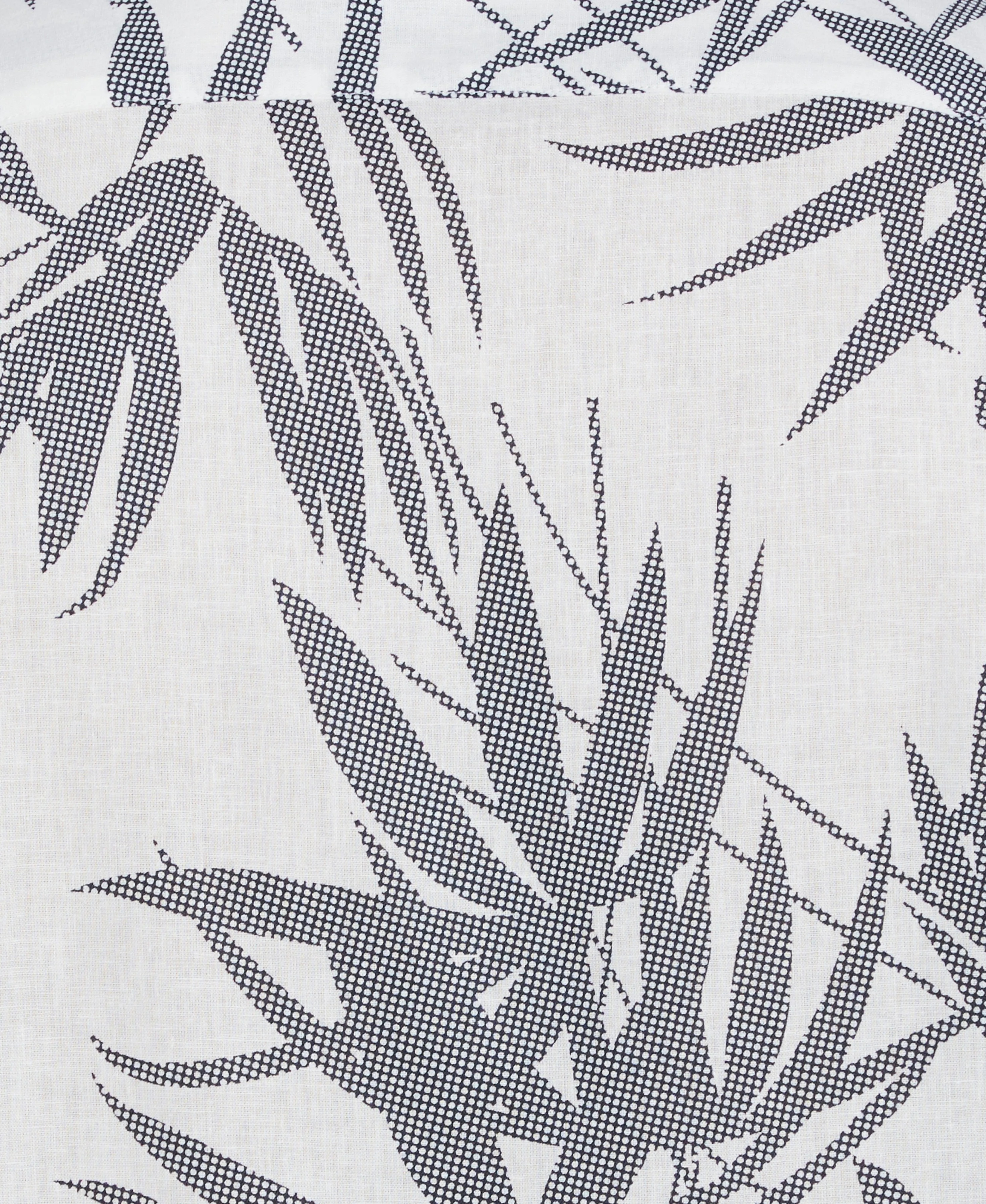Textured Fern Print Shirt
