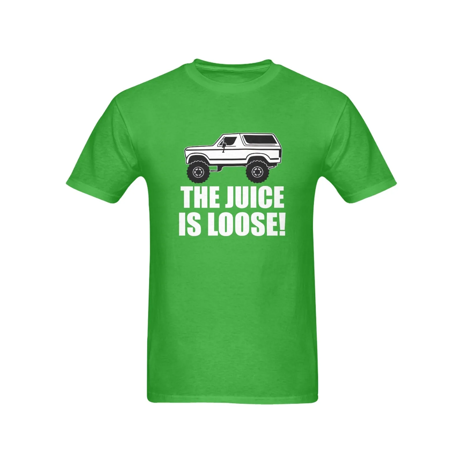 The Juice Is Loose OJ Simpson Bronco Men's T-shirt 100% Cotton