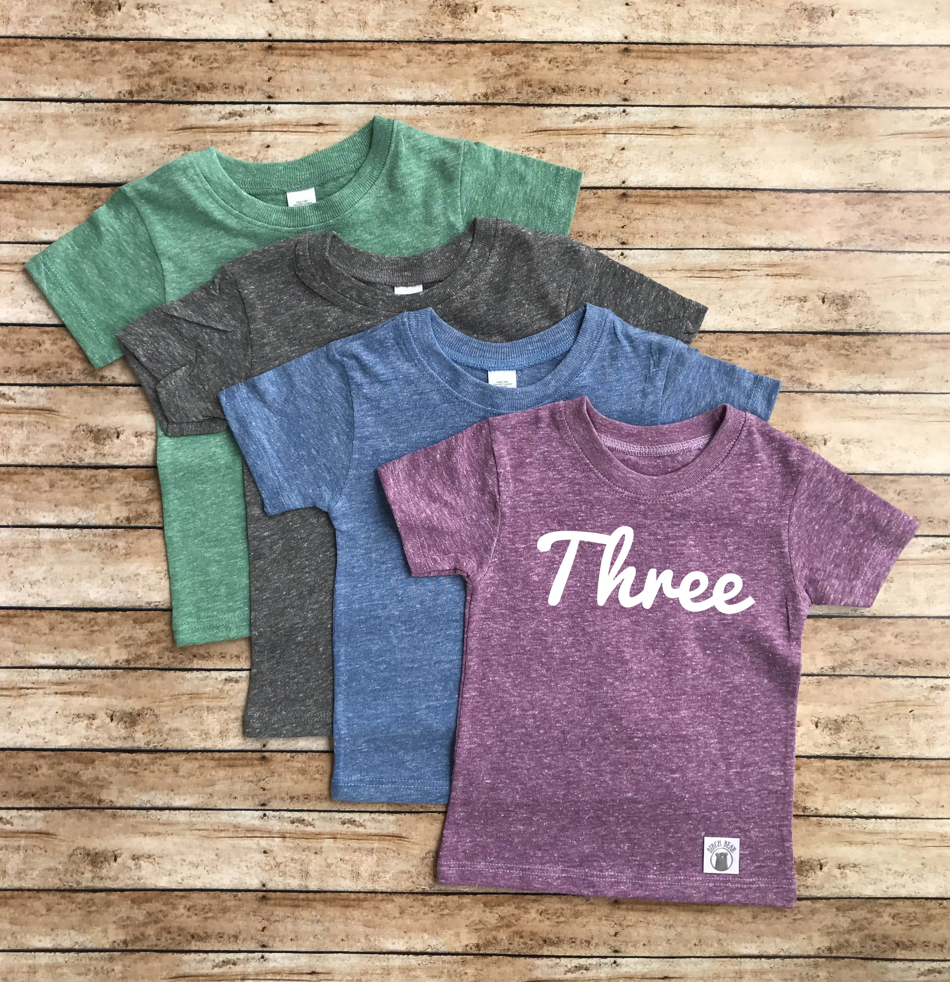 Three Birthday Shirt
