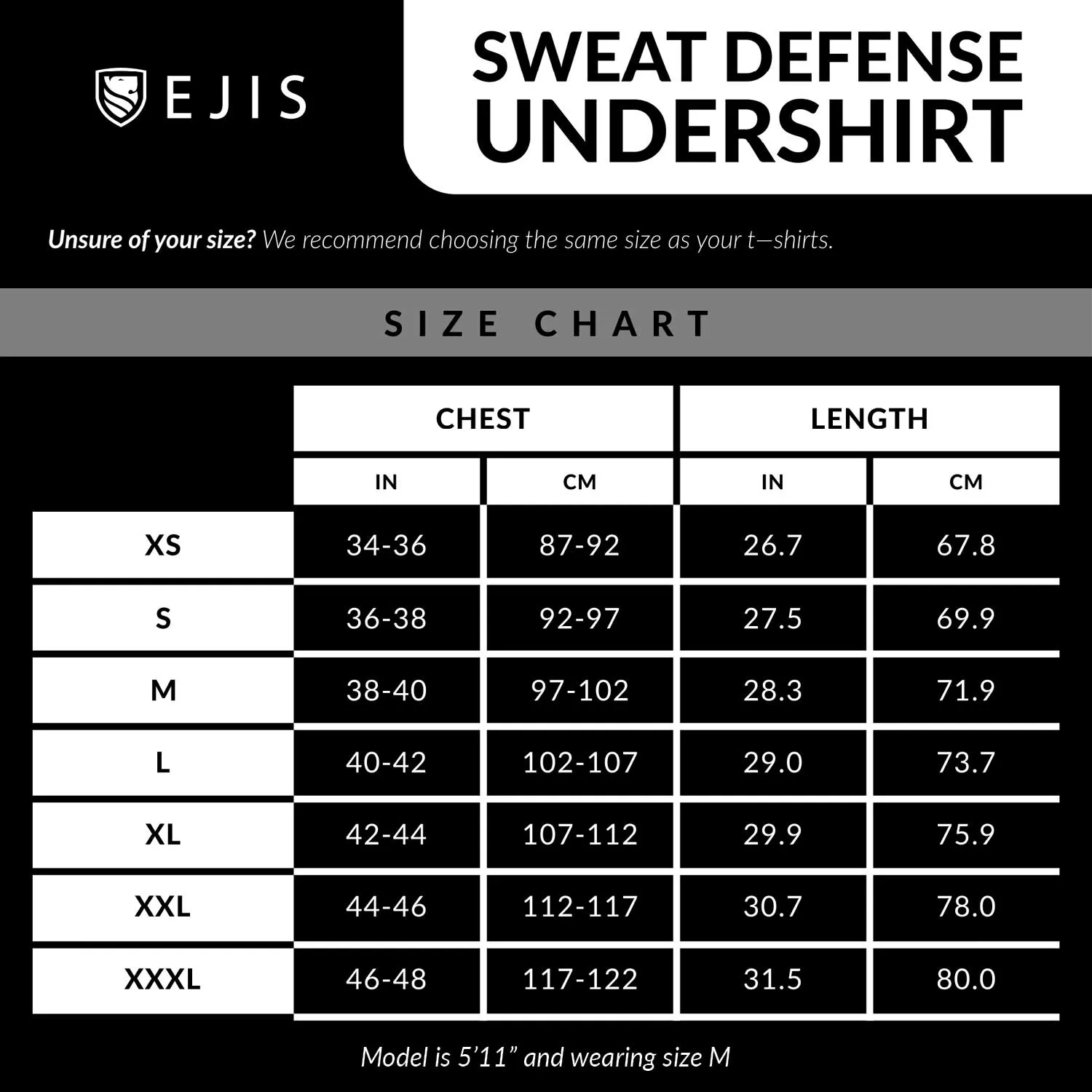 Ultra Breathable Deep V Sweat Proof Undershirt for Men