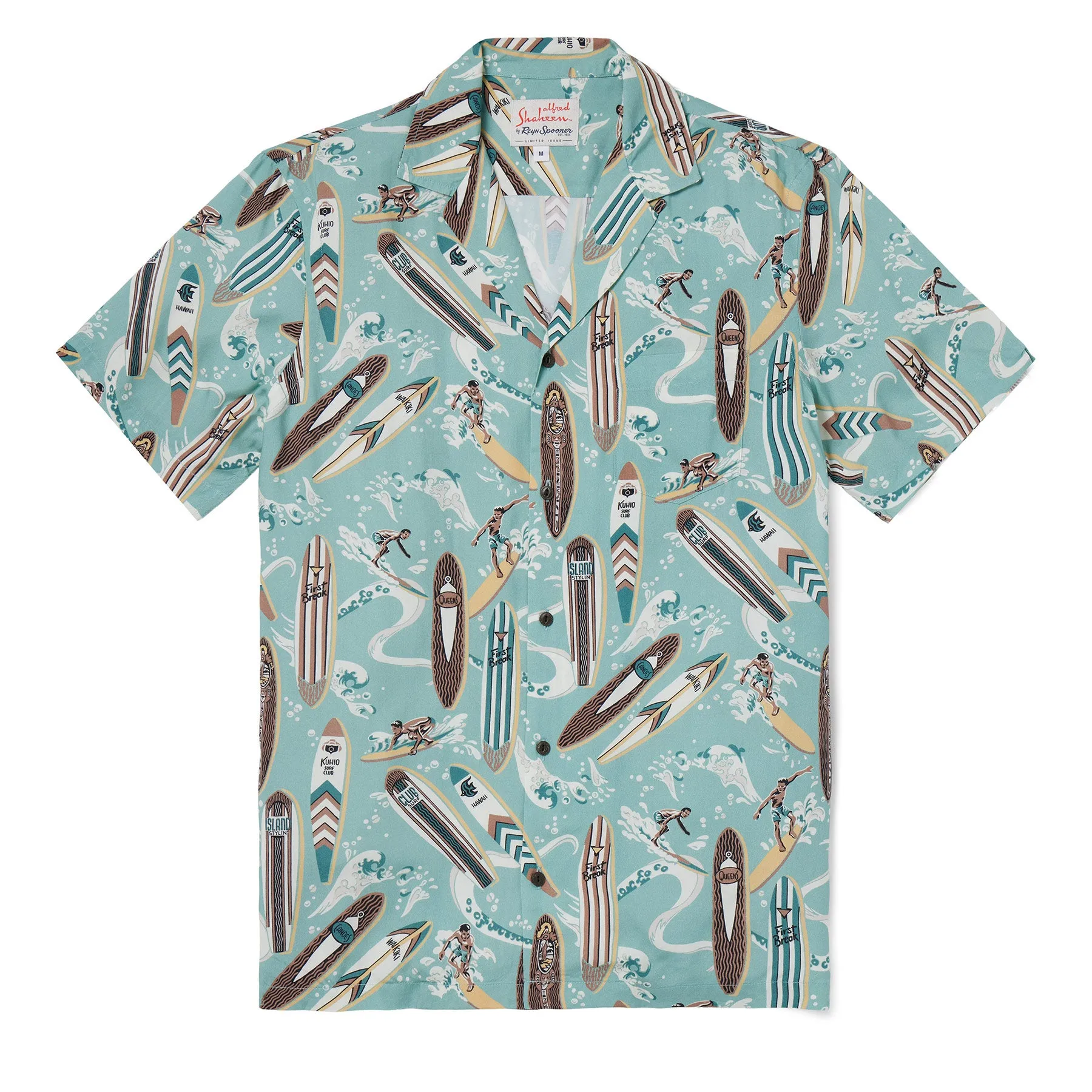 VINTAGE LONGBOARDS CAMP SHIRT