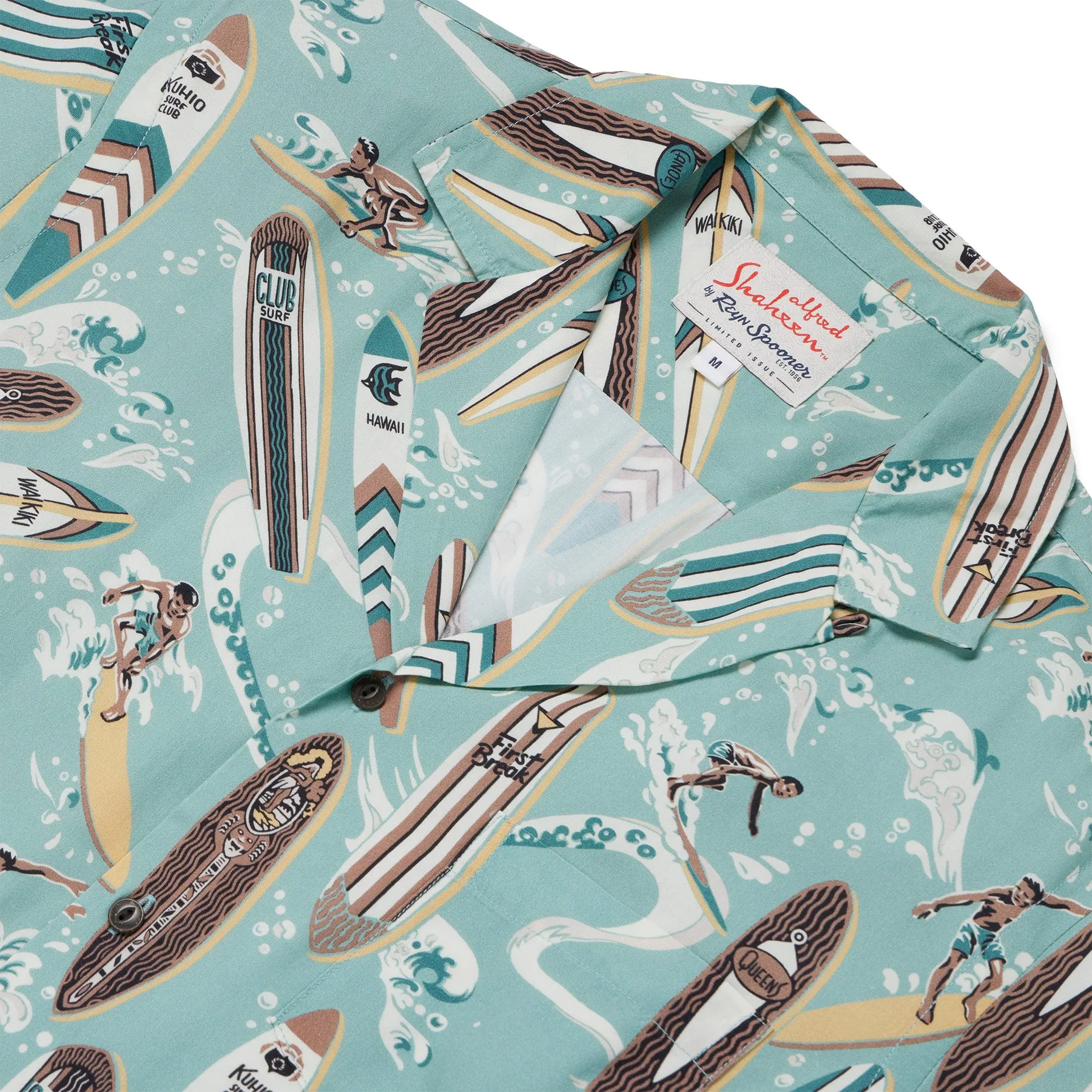 VINTAGE LONGBOARDS CAMP SHIRT