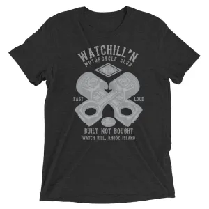 Watchill’n ‘Built Not Bought’ Unisex Short sleeve t-shirt (Grey)