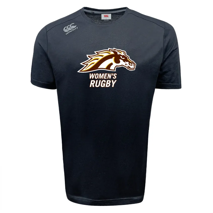 Western Michigan University Women's Rugby Tempo Vapodri T-Shirt by Canterbury