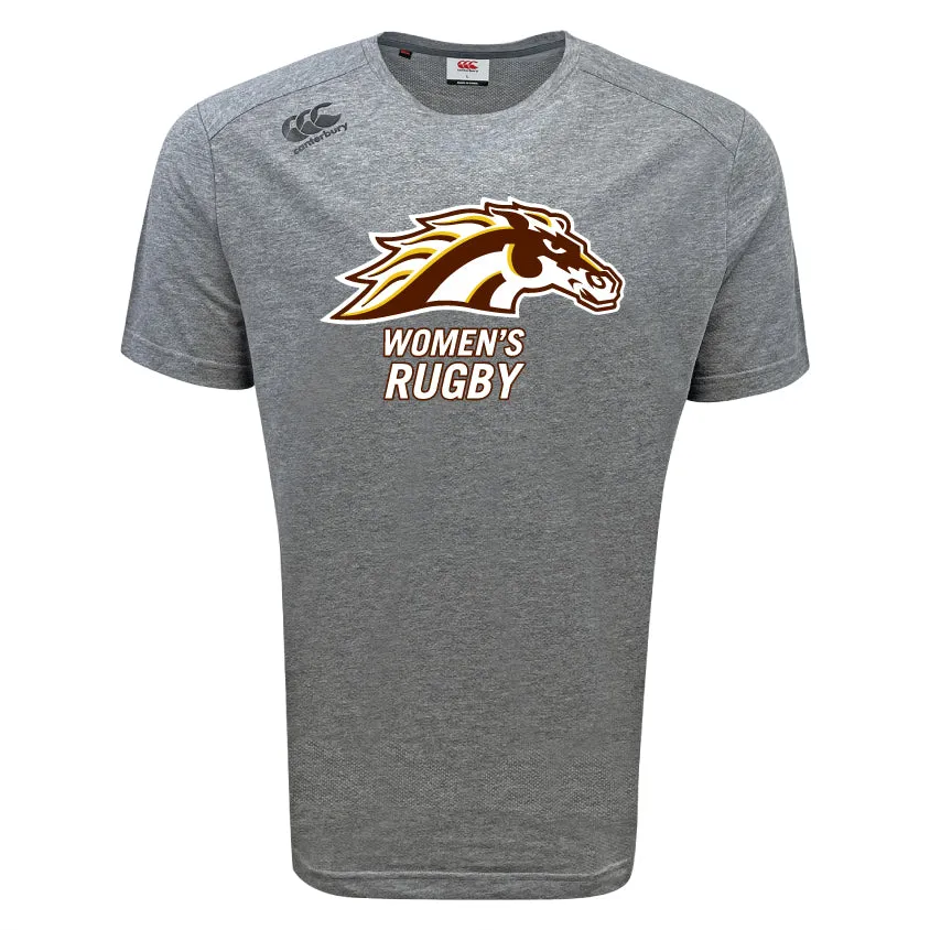 Western Michigan University Women's Rugby Tempo Vapodri T-Shirt by Canterbury