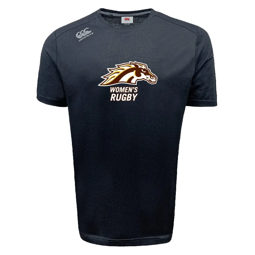 Western Michigan University Women's Rugby Tempo Vapodri T-Shirt by Canterbury